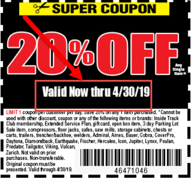 Harbor Freight Coupon Codes 5 Ways On How And When To Use Them